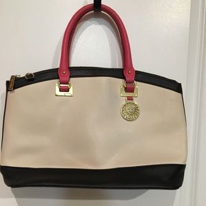 Multi-colored Anne Klein tote